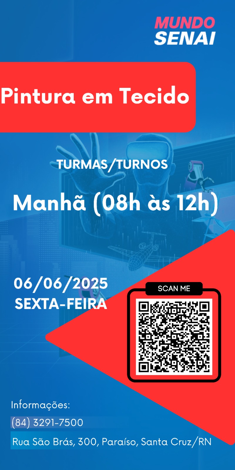 Pitnura em Tecido manhã